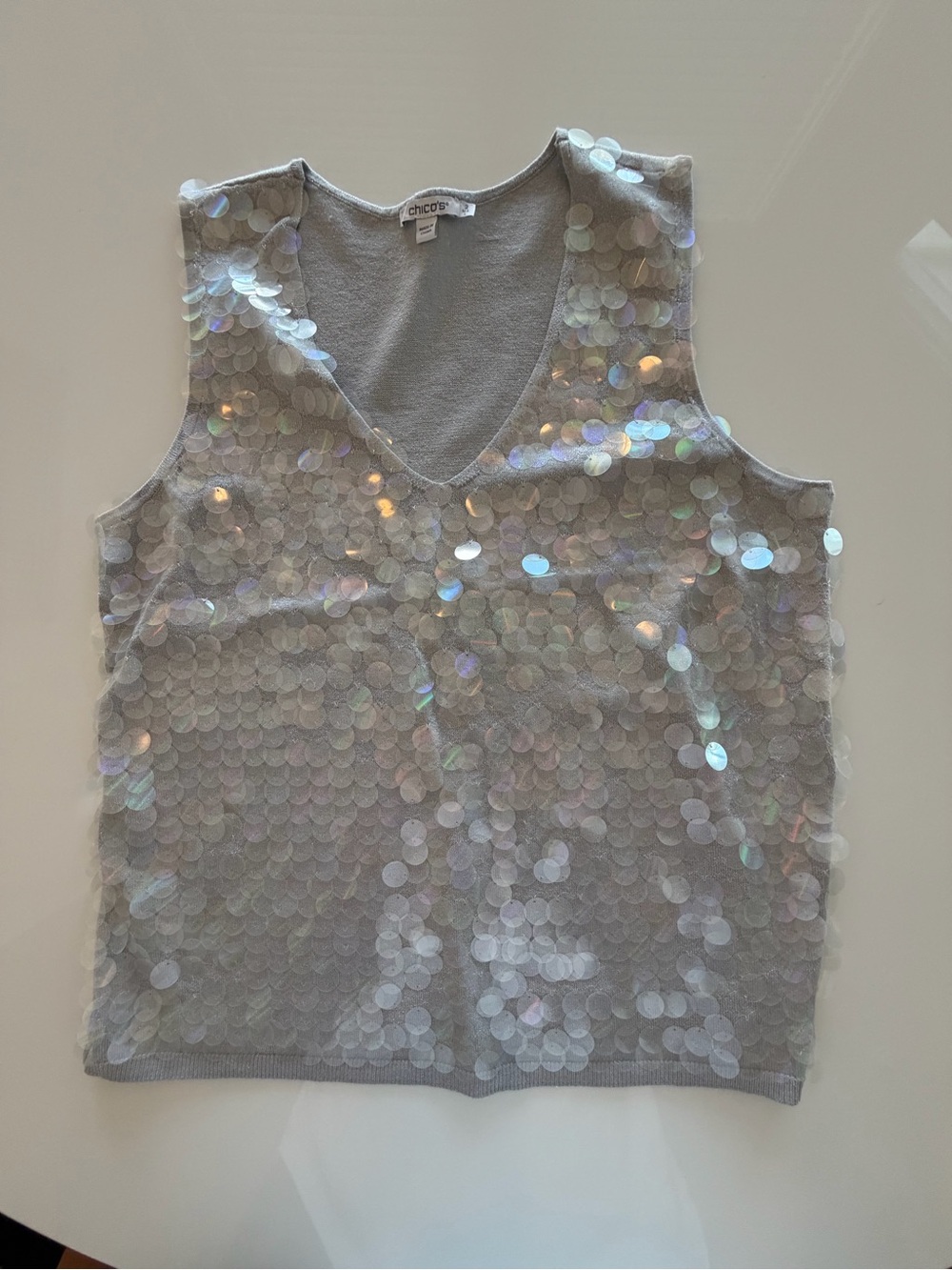 Chico’s sequin top